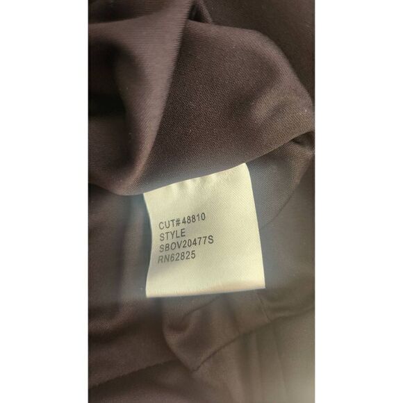 Sho Black and White Plaid Sequin Strapless Knee Length Cocktail Dress, NWT, Sz.1 - Picture 8 of 9